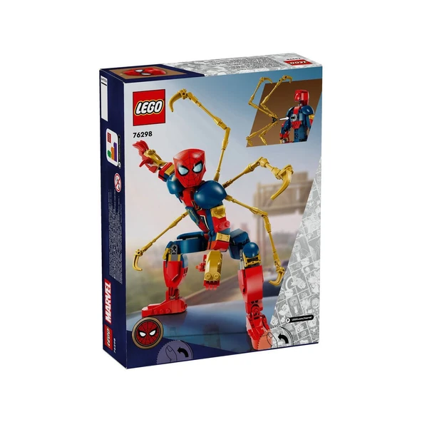 76298 Lego Marvel - Iron Spider-Man 303 parça +8 yaş - Resim 4