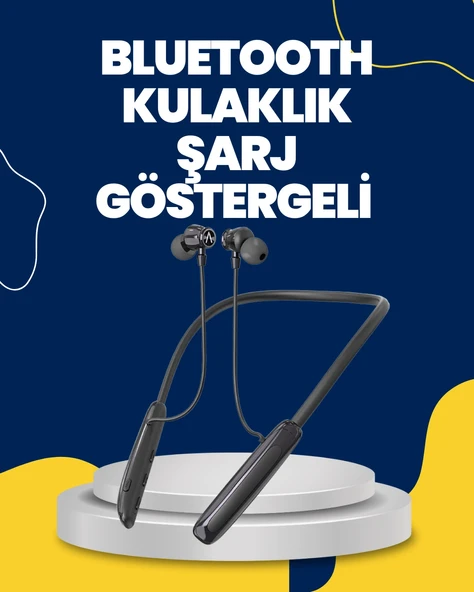 Uzun Süreli Kullanım Boyun Askılı Kablosuz Kulaklık – Hızlı Şarj, Ergonomik Tasarım ürün görseli 1