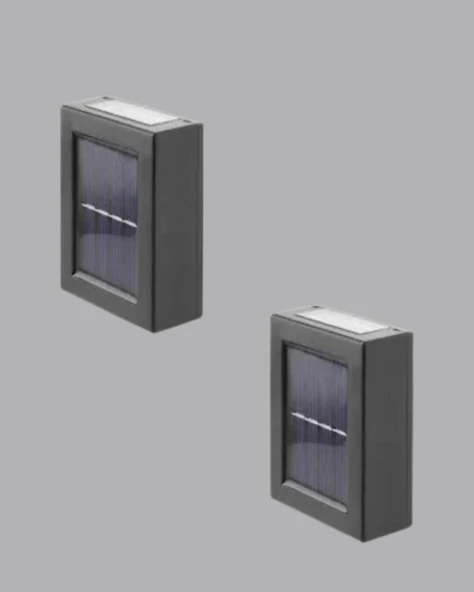 Güneş Enerjili LED Duvar Aydınlatması - Resim 2