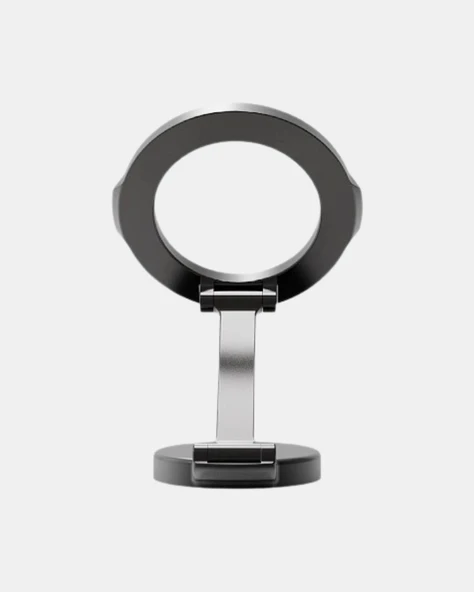 360° Dönebilen Katlanır Manyetik Araç Telefon Tutucu – MagSafe Uyumlu, Kompakt ve Şık Tasarım - Resim 3