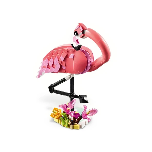 31170 Lego Creator 3ü1 arada Vahşi Hayvanlar:Pembe Flamingo 288 parça +8 yaş - Resim 2