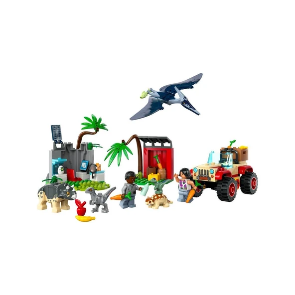 76963 Lego Jurassic World Yavru Dinozor Kurtarma Merkezi 139 parça +4 yaş - Resim 2