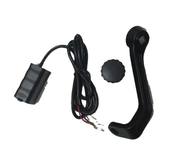 Bisiklet ve Motosiklet İçin Dikiz Aynası Cep Telefonu Tutucusu USB Yuvası Kablolu - Resim 3