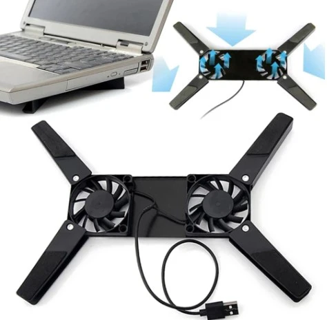 Katlanabilir Laptop Soğutucu 2 fanlı (5314) - 4