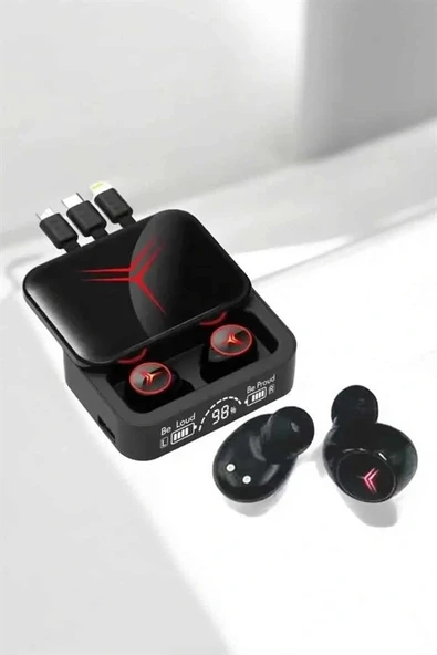 Ucuz ve Kaliteli Bluetooth Kulaklık TWS Çoklu Şarj Girişi Yüksek Ses Kaliteli - Resim 4