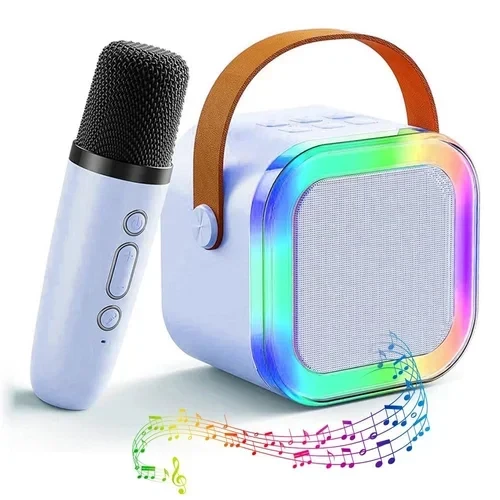 Karaoke Mikrofon Hoparlör Seti Mini (5314) - 2