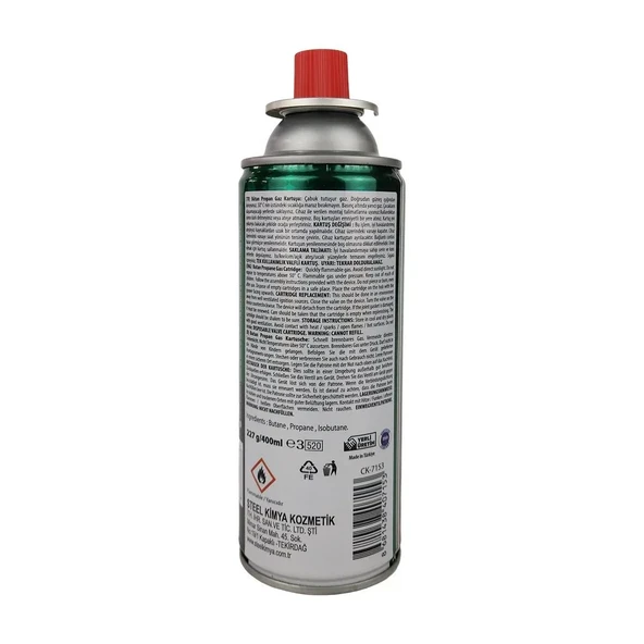Pürmüz Gaz Yedek 400 Ml (5314) - 3