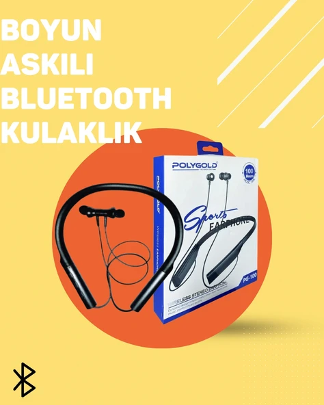 PG-100 Kablosuz Bluetooth Kulaklık ürün görseli