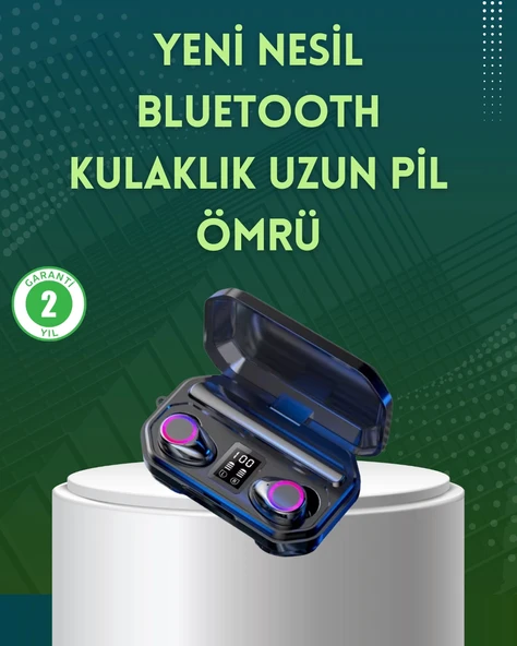 Dokunmatik Kontrollü Bluetooth Kulaklık – Gürültü Engelleme Özellikli ürün görseli