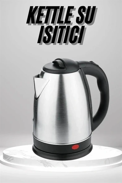 Su Isıtıcı 220 - 240 V Paslanmaz Çelik Kettle Uzun Ömürlü 2000 Watt - Resim 2