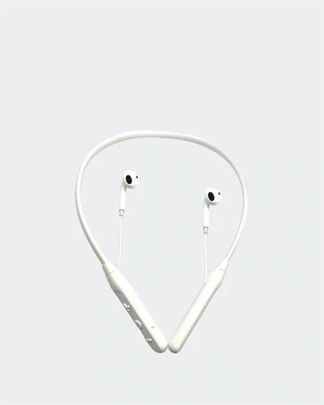 Yüksek Kapasiteli Pil Destekli Boyun Askılı Kulaklık – 100 Saat Dayanıklı - Resim 5