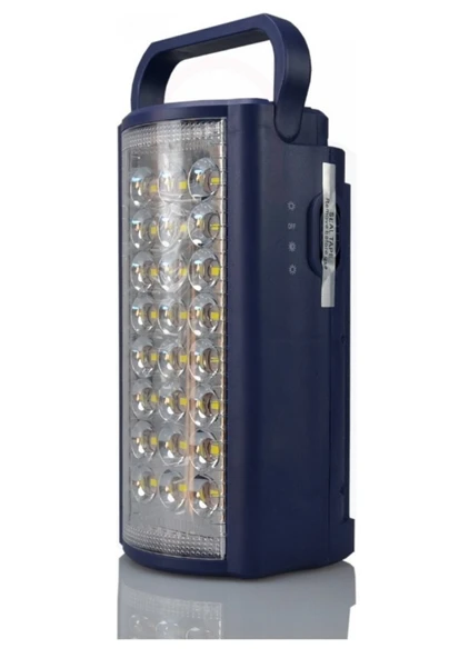 Telefon Şarj Edebilen Şarjlı Işıldak 24 LED USB 80 Saat Kesintisiz Işık (5314)