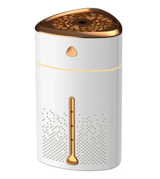 1000 ML Ultrasonik Hava Nemlendirici Işıklı Buhar Makinesi Ve Aroma Difüzörü (5314) - 3