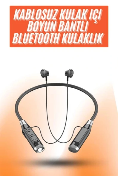 Yeni Nesil Silikonlu Kulak İçi Kablosuz Kesintisiz Bluetooth Kulaklık Kablolu - Resim 2