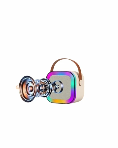 Kompakt Tasarımlı ve Kolay Taşınabilir Karaoke Sistemi - Resim 2