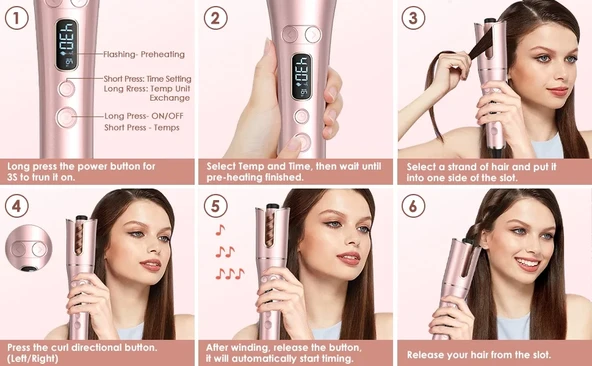 Otomatik Saç Bukle Makinesi (5314) - 2