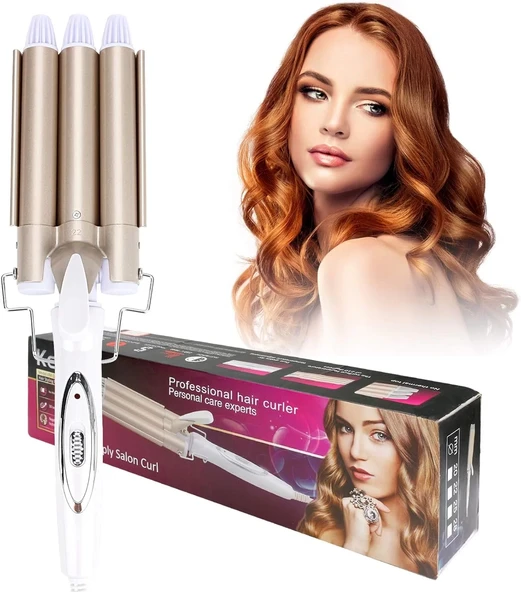 Wag Maşa Su Dalgası Maşası 28 mm Bukle (5314)