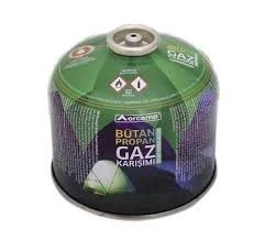 KÜÇÜK TOMBUL BÜTAN PROPAN GAZ KARTUŞ 230GR (5314)