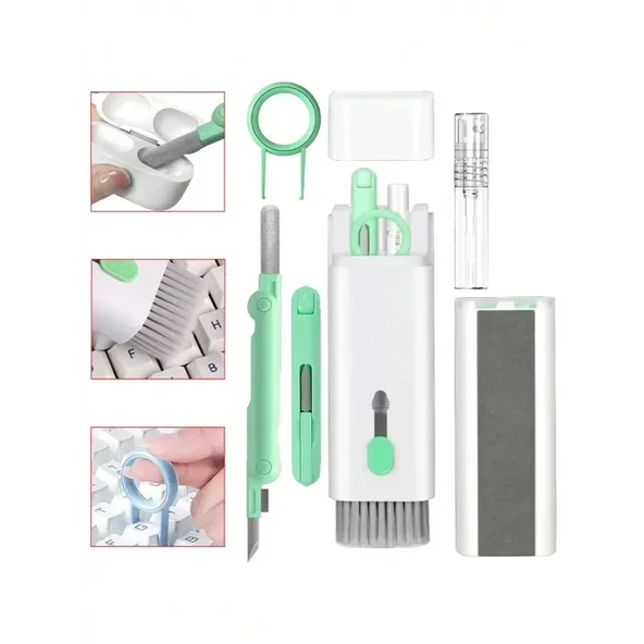 7&apos;si 1 Arada Çok Fonksiyonlu Klavye Temizleme Fırçası (5314) - 5