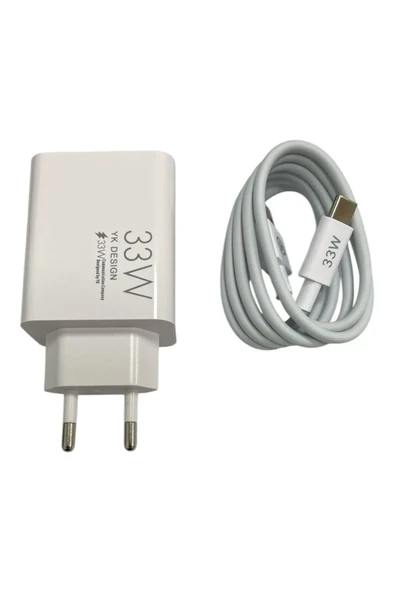 Usb Type-c 33W Şarj Aleti YK-SR68 (5314) - 2