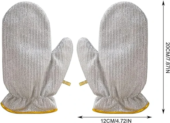 Alüminyum Folyo Bulaşık Eldiveni - Resim 5