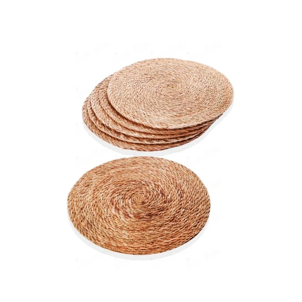 HASIR YUVARLAK SUPLA - AMERİKAN SERVİS ALTI (5314)