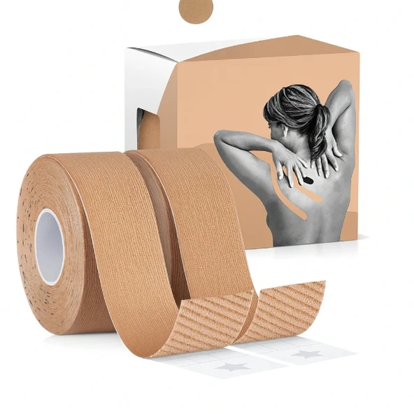 Kinezyo Ağrı Bandı 2.5 cm X 5 m Ten Rengi ürün görseli 1