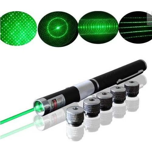Yeşil Lazer Pointer USB Şarjlı 5 km Etki Alanı! (5314) - 2