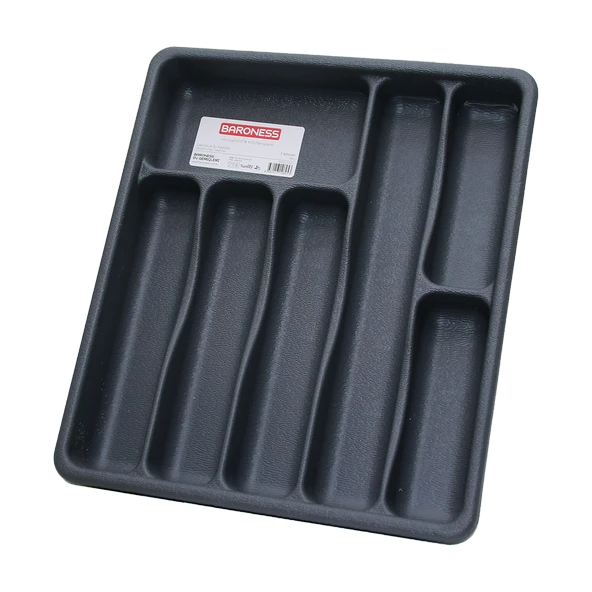 GRİ - 7 BÖLMELİ ÇEKMECE İÇİ KAŞIKLIK (5314)