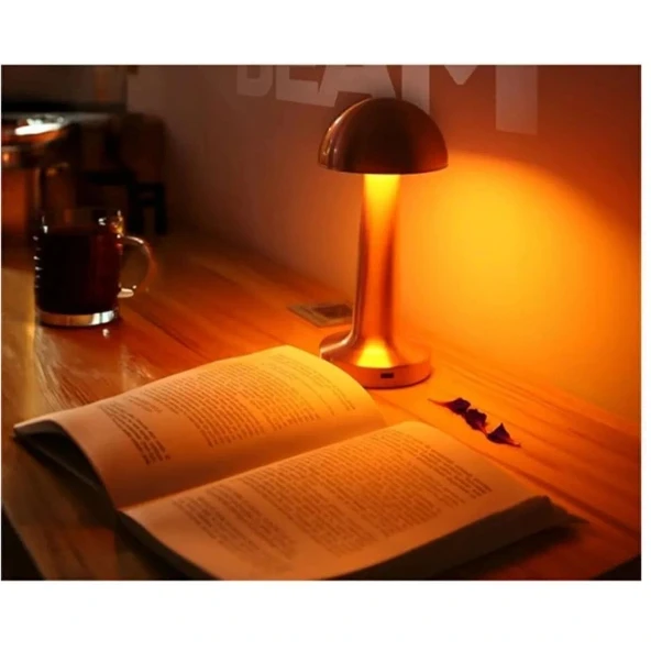 Mantar Dokunmatik LED Masa Lambası - Resim 4