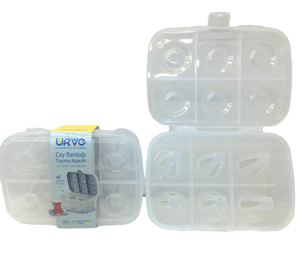 6LI ÇAY BARDAK TAŞIMA APARATI (5314)