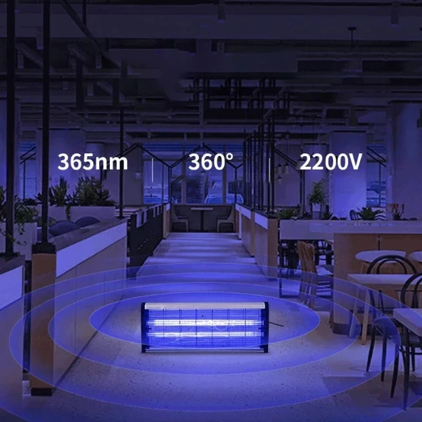 Elektrikli UV Sivrisinek Öldürücü Lamba - Resim 4