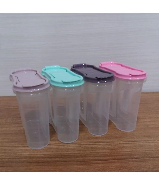 Plastik Kapaklı Majör Baharatlık Baharat Saklama Kutusu Kabı (5314) - 3