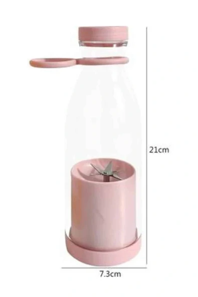 u Geçirmez Kablosuz Şarjlı Dayanıklı Taşınabilir Mini Blender - Resim 3