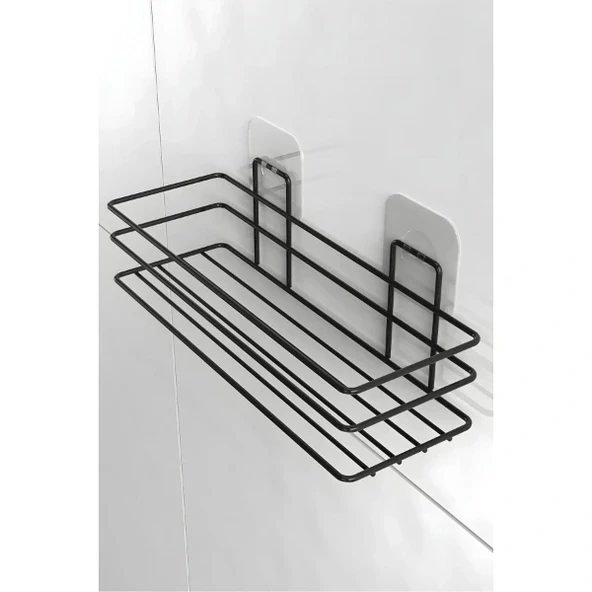 Yapışkanlı Duş ve Banyo Rafı - Resim 2