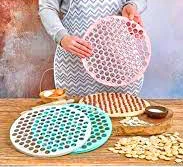 BÜYÜK - 32CM MANTI KALIBI PLASTİK (5314)