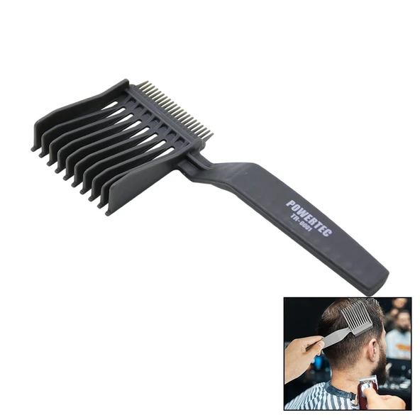 SAÇ KESİMİ ŞEKİLLENDİRİCİ TARAK PLASTİK ÇİFT TARAFLI  TR-0001 (5314)