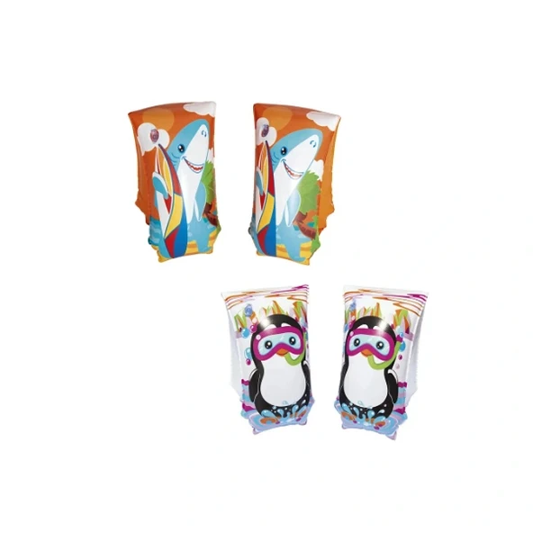 Sevimli Hayvan Desenli Büyük Çocuk Deniz Kolluğu (6-12 Yaş) ürün görseli