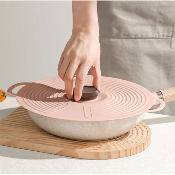 3'lü Vakumlu Silikon Kapak Seti - Resim 2