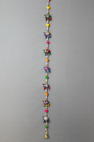 7'li Asmalı Aynalı Fil Model 2 ürün görseli 1