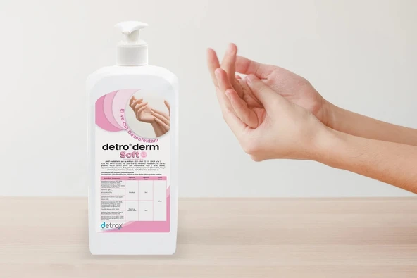 Detroderm Soft El Dezenfektanı 1 Lt-POMPA DAHİLDİR - Resim 3