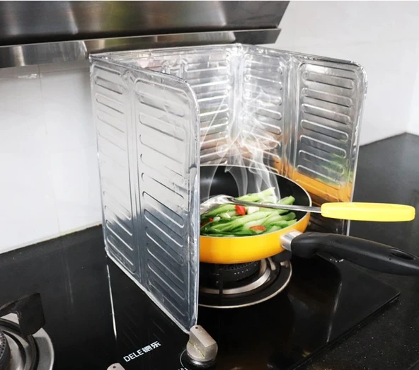 Ocak Yağ Koruyucu Alüminyum Paravan ürün görseli 1