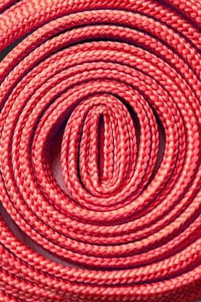 Kırmızı 1 cm Kalınlığında 1 Çift Yassı Spor Ayakkabı Bağcığı - Resim 9