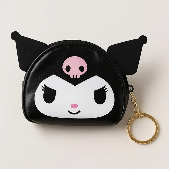 Kuromi Çocuk Cüzdan Anahtarlık - Resim 2