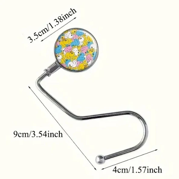 Masaya Takılabilen Çanta Askısı Çanta Tipi Pratik Metal Çanta Kanca (5314) - 5