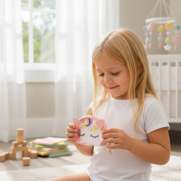 Unicorn Çocuk Cüzdan Anahtarlık - Resim 2