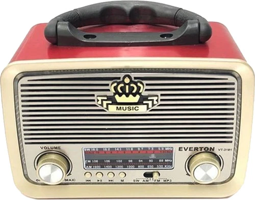 BT USB İBRELİ ŞARJLI RADYO (5314)