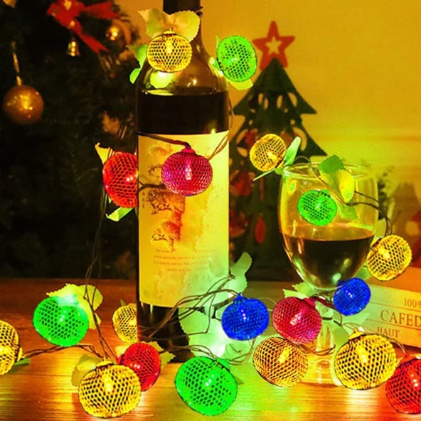 Parti ve Özel Gün Dekorasyonu Top Led Kandil Şeklinde Aydınlatma (5314) ürün görseli