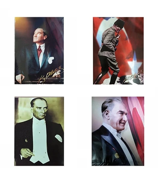 Atatürk Posteri 35X50cm Karışık - 3 adet ürün görseli 1