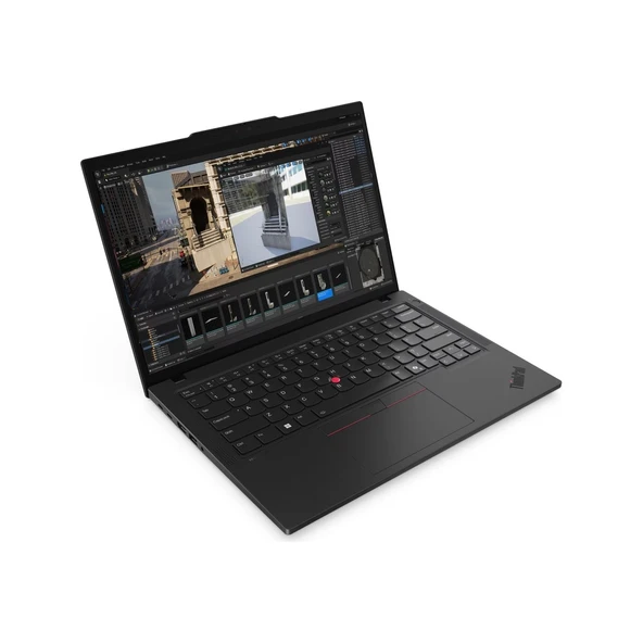LENOVO 14" THINKPAD P14S G5 21MFS2MQ00 RYZEN 7 PRO 8840HS-16GB DDR5 RAM-512GB NVME-FDOS - Resim 3